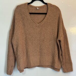Wishlist Rosy Tan Sweater